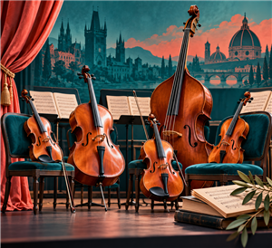 Musiker der Sächsischen Staatskapelle Dresden zu Besuch in der Kulturkulisse - kulturkulisse.de