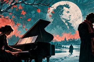 Winterreise von Olga Nowikowa, TRIOZEAN und Ahmad Mesgarha - kulturkulisse.de