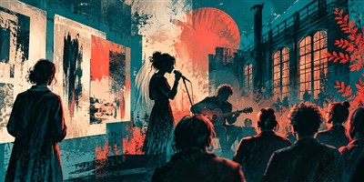 TDKT: Vernissage Svatopluk Klimeš: »Spuren«